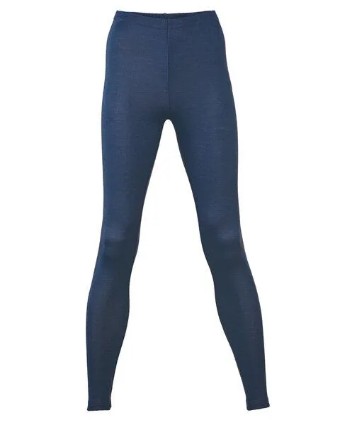 Engel Engel Natur Damen-Leggings Schurwolle Seide, Marineblau, – Produktbild 1 von 2