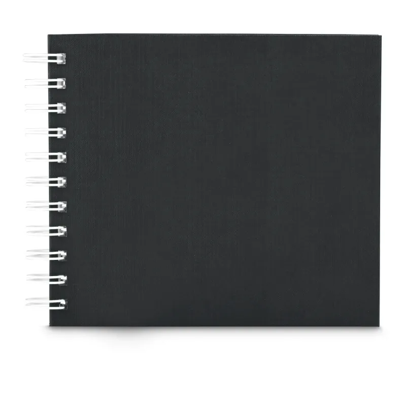 Hama Hama Spiral-Album "Fine Art", 18,5x15 cm, 30 weiße Seiten, New Black – Produktbild 3 von 5
