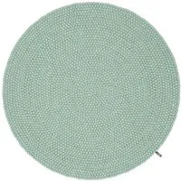 myfelt myfelt Filzkugelteppich rund, 100% Schurwolle, Fine (türkis), – Produktbild 1 von 1
