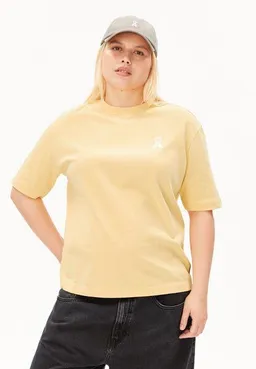 ARMEDANGELS ARMEDANGELS ICONIC Å TARJAA Damen Heavyweight T-Shirt aus recyceltem Baumwoll Mix – Produktbild 1 von 1