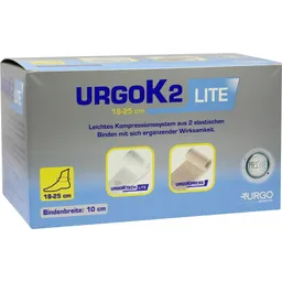 Urgo URGOK2 Lite Kompr.Syst.10cm Knöchelumf.18-25cm 1 St Binden – Produktbild 1 von 1