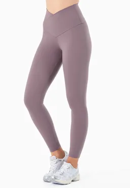 ORGANICATION ORGANICATION Damen vegan Leggings Hohe Taille Libby Dirty Lilac – Produktbild 1 von 1
