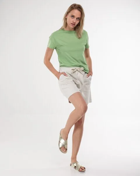 Alma & Lovis Alma & Lovis Sweat-Shorts aus Bio-Baumwolle | Cosy Shorts, Ecru (weiß), – Produktbild 4 von 4