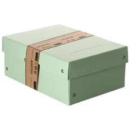 Falken Falken Aufbewahrungsbox "PURE Box" Pastell, DIN A5, 100 mm Höhe, grün – Produktbild 1 von 1