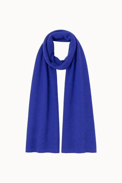 Kopyto Kopyto MANUL - Großer Schal aus 100% Merinowolle RWS- zertifiziert Eco Feinstrick Plüsch, Blau, – Produktbild 5 von 7