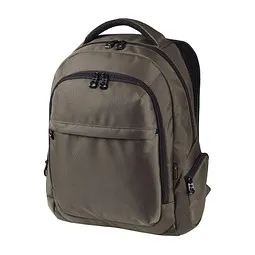 Halfar Notebook-Rucksack MISSION, taupe – Produktbild 1 von 1