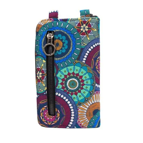Seegarn Seegarn-Täschle / 2in1 Handy-Tasche und Geldbeutel (MB46), K2 - kette schwarz, – Produktbild 3 von 5