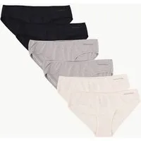 ORGANICATION ORGANICATION ESSENTIALS-KUMRU-Slip aus supersoftem TENCEL Modal-Mix im 6er-Pack, Multi color(mix 13), – Produktbild 1 von 1