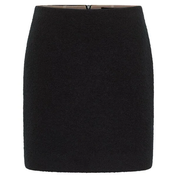 LANIUS LANIUS Boucle-Minirock, Black, – Produktbild 1 von 4