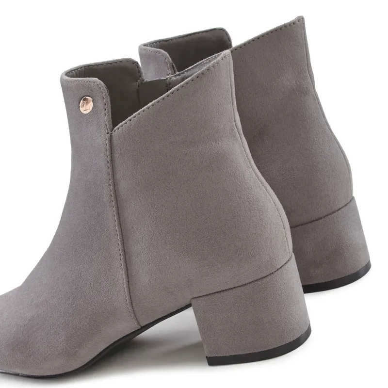 Lascana Stiefelette, Hellgrau, – Produktbild 3 von 3