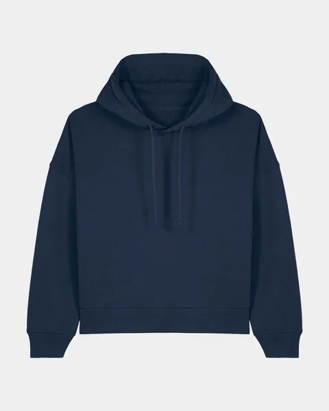 Kultgut Kultgut Biofair- Goodness Hoodie 100% Biobaumwolle / Clara, Dunkelblau, – Produktbild 1 von 3
