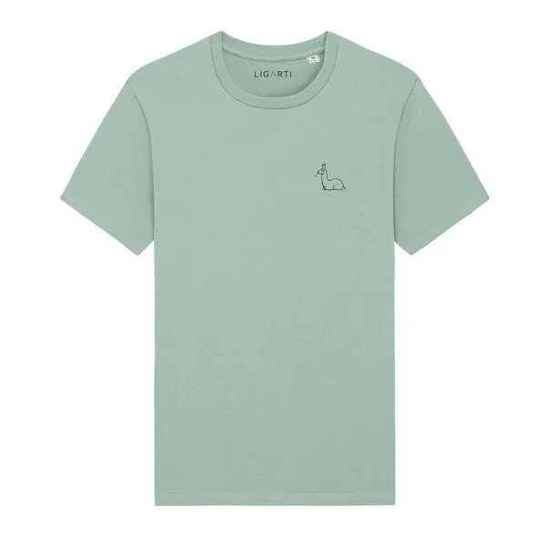 LIGARTI LIGARTI T-shirt - Lama, Mintgrün, – Produktbild 1 von 2