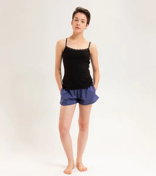 Frija Omina Frija Omina Bio Shorts Smilla, Blau, – Produktbild 2 von 3