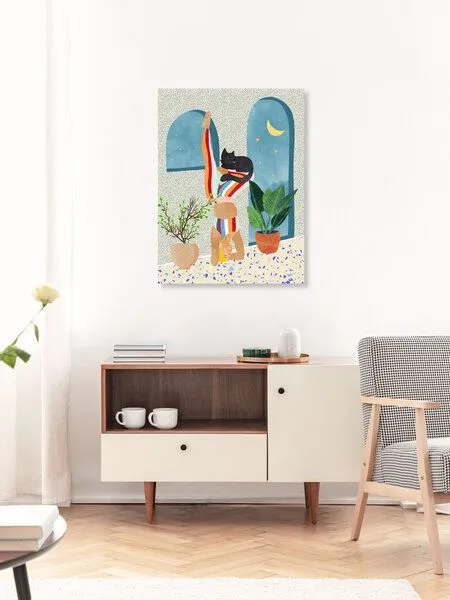 Photocircle Photocircle Poster / Leinwandbild - Headstand – Produktbild 3 von 4