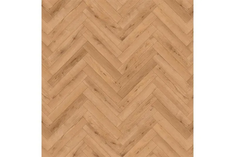 woodstore24 Premium Laminat Fischgrät, Eiche golden, 12 mm stark, Abriebklasse AC4, (1,836 m² pro Paket) – Produktbild 1 von 1