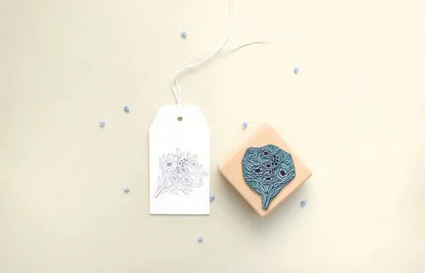 STUDIO KARAMELO STUDIO KARAMELO STEMPEL BLUMENSTRAUSS, verschiedene Motive – Produktbild 8 von 8
