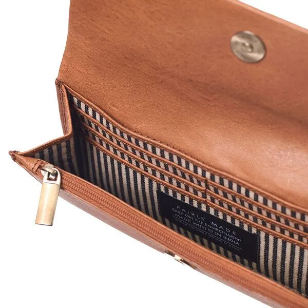 O MY BAG O MY BAG Portmonnaie Pau's Pouch Stromboli Leather, Cognac stromboli leather, – Produktbild 2 von 3