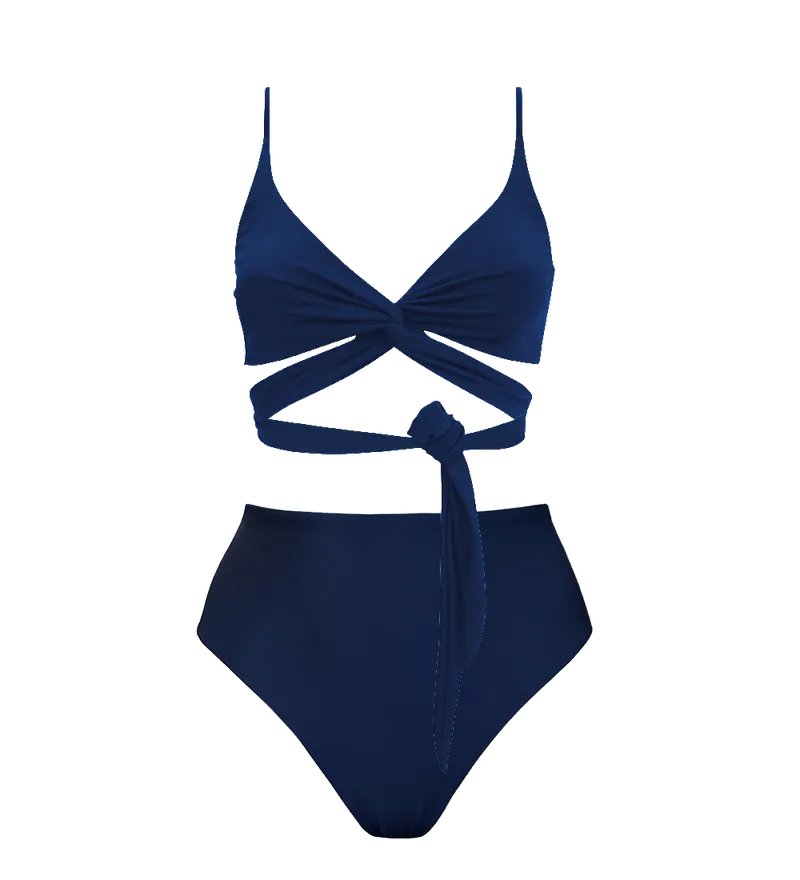 Anekdot Anekdot Damen vegan Lin + Skyline High, Extra dunkelblau, – Produktbild 1 von 2