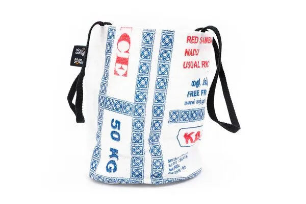 Rice&Carry Rice&Carry kleine Einkaufstasche, Weiss, – Produktbild 1 von 1