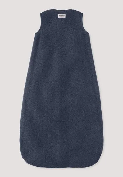 hessnatur hessnatur Wollfleece Schlafsack aus reiner Bio-Merinowolle TOG 1,5, Graphitblau, – Produktbild 2 von 2