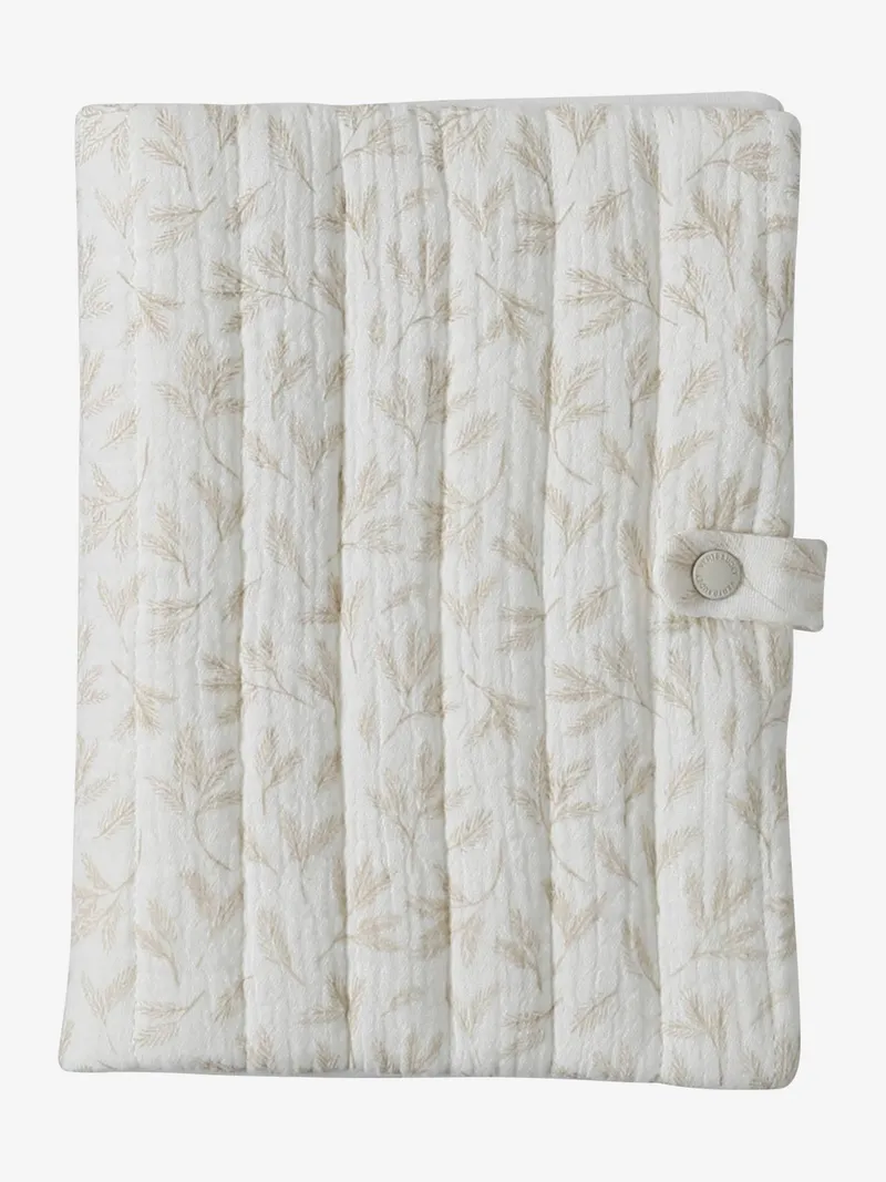 Vertbaudet Schutzhülle für das Vorsorgeheft, Beige bedruckt/hygge, – Produktbild 2 von 3