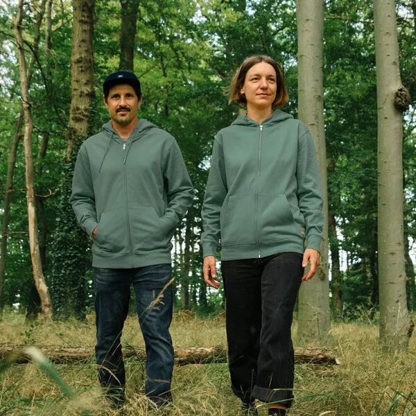 Cmig Cmig Kaffee-Hörnchen Kapuzenjacke unisex für Kaffeefreunde, Green bay (grün), – Produktbild 3 von 4