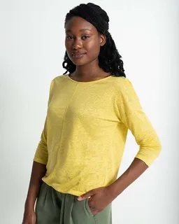 Alma & Lovis Alma & Lovis Sommer Leinenshirt aus Leinen-Jersey | Linen Pure – Produktbild 1 von 1