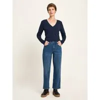 LANIUS LANIUS Relaxed Jeans (GOTS) aus Bio-Baumwolle, Dark blue denim, – Produktbild 2 von 5