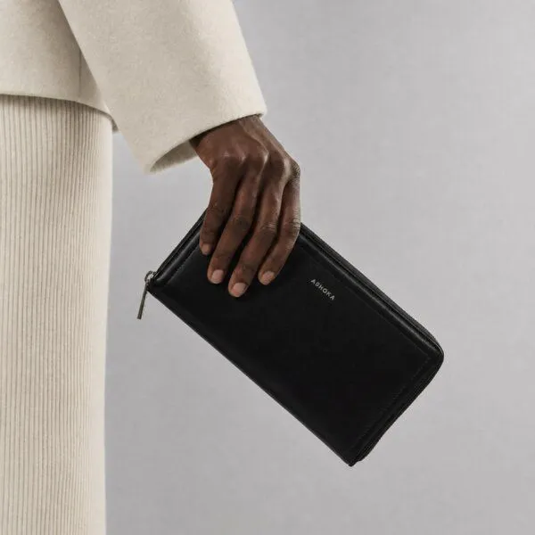 Ashoka Paris Ashoka Paris Companion Couture Geldbörse Schwarze Uppeal – Produktbild 5 von 5