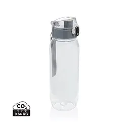 XD Collection XD Collection Yide verschließbare Wasserflasche aus RCS rec. PET, 800ml, Transparent, – Produktbild 1 von 1