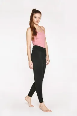 YOIQI YOIQI Yoga Leggings aus Bio-Baumwolle mit hohem Bund und weitem Bein – Produktbild 1 von 1