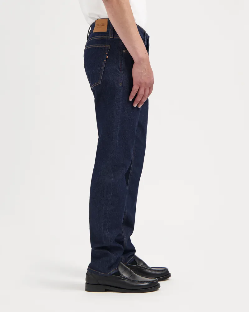 Kuyichi Kuyichi Herren vegan Jeans Regular Slim Jim Dark Rinse, Extra dunkelblau, – Produktbild 1 von 2