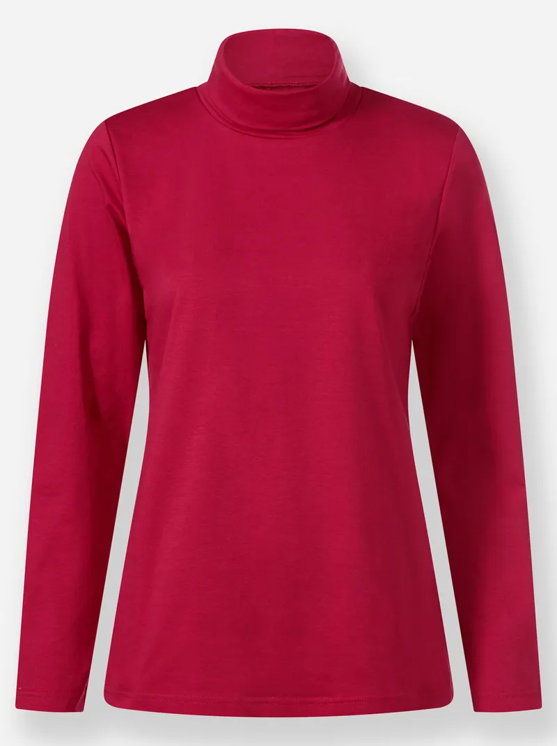 Witt Rollkragenshirt rot, Rot, – Produktbild 1 von 2