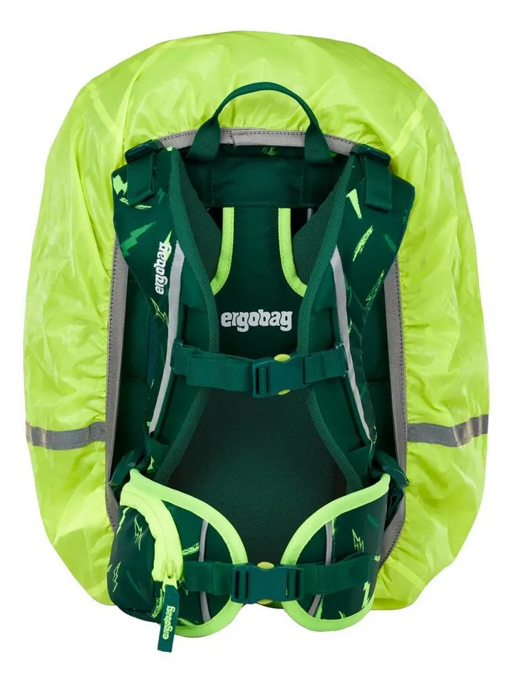 Ergobag Ergobag Rucksack-Regenschutz Regenschutz für Schulranzen (1-St), reflektierend, Rosa, – Produktbild 3 von 4