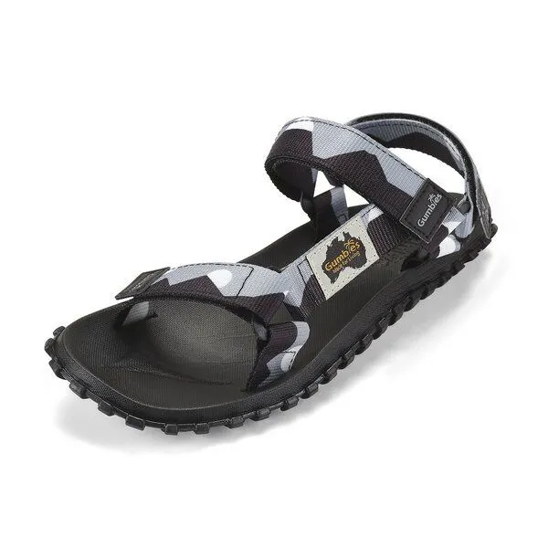 Gumbies Gumbies Scrambler - Nachhaltige Trekkingsandalen, Black-grey, – Produktbild 3 von 4
