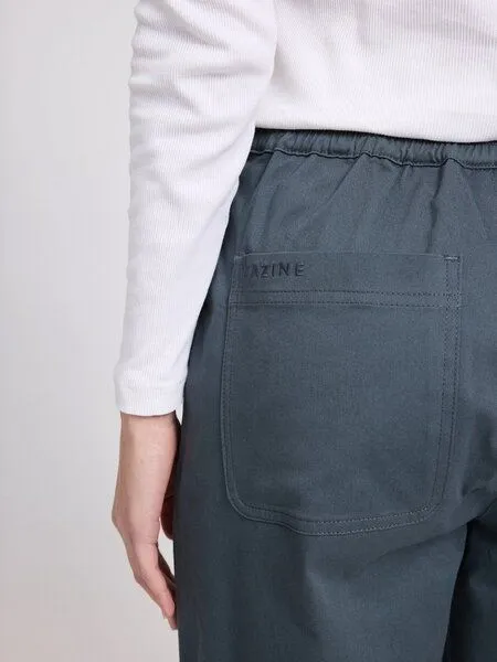 Mazine Mazine Damen Chino Hose aus 98% Bio-Baumwolle und 2% Elasthan, Bottle (grün), – Produktbild 2 von 4