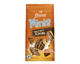 Brandt Brandt Brot, Brandt Minis Vollmilch Schokolade Zwieback doppelt gebacken 95g – Produktbild 1 von 1
