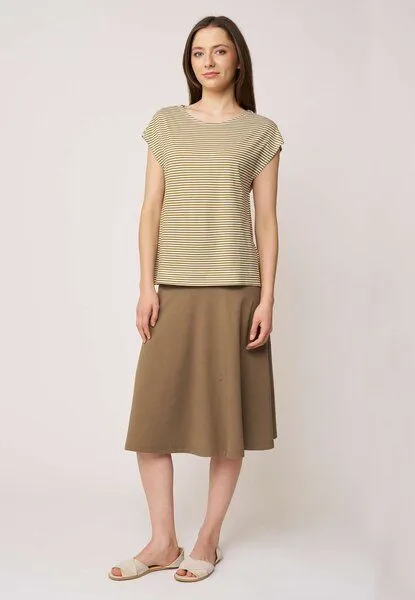 LANA Organic LANA Organic Sommershirt für Damen, Modell Kim, Iza caspers - ecru, – Produktbild 2 von 4