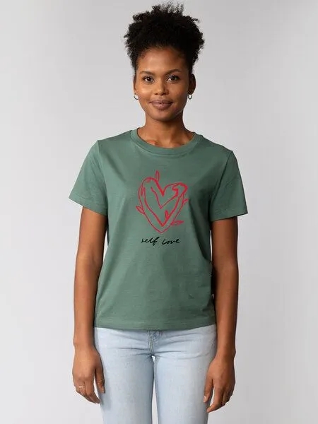 watapparel watapparel T-Shirt Frauen Self love, Green bay, – Produktbild 1 von 3
