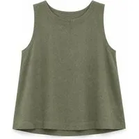 Movesgood Movesgood Boxy Tencel-Leinen-Tank Top Modell: Nory, Soft khaki (grün), – Produktbild 1 von 1