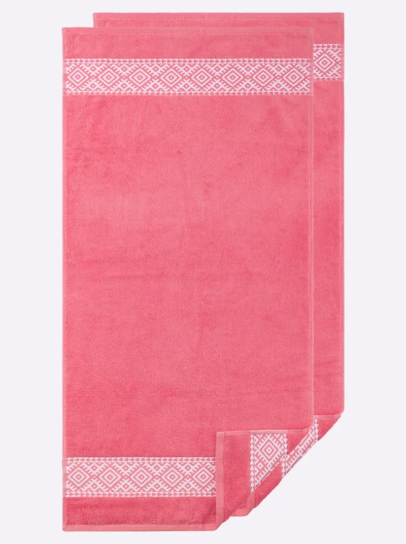 wäschepur Handtuch flamingo, Flamingo, – Produktbild 2 von 3