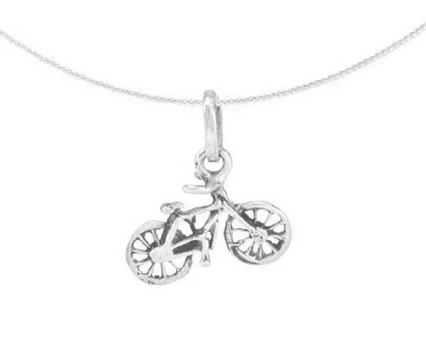 pakilia pakilia Silber Kette Fahrrad – fair gehandelt & handgefertigt in Mexiko – Produktbild 2 von 3