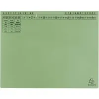 Exacompta 25 Exacompta Hängehefter "Exaflex Standard", 320 g/m², mit 1 Abheftvorrichtung, grün – Produktbild 1 von 1
