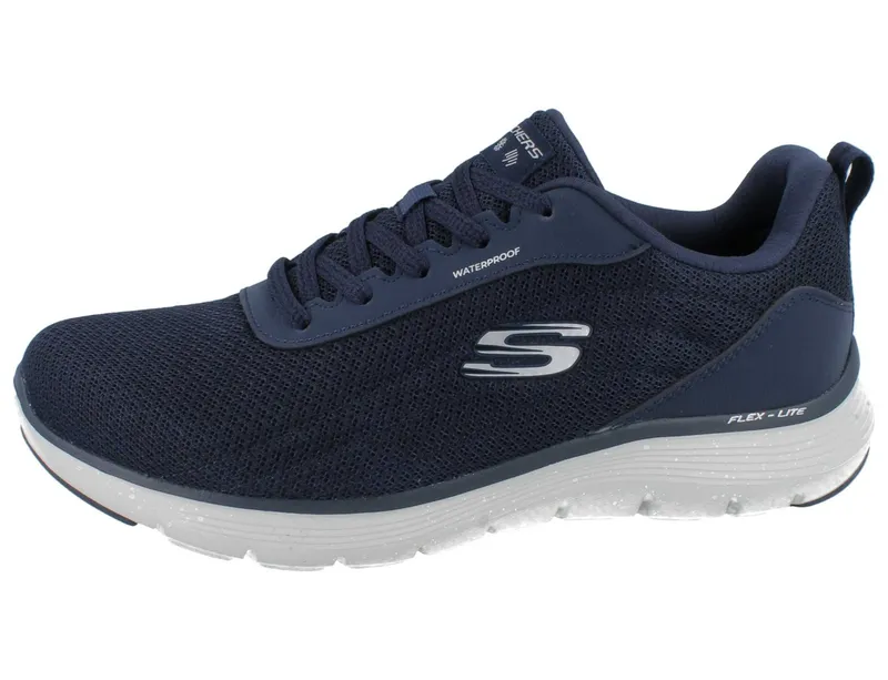 Skechers Skechers Flex Appeal Herren Schlupfsneaker blau navy Textil vegan - Slipper Vegan – Produktbild 2 von 5