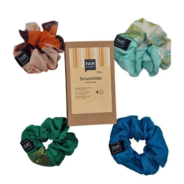 Fair Squared Fair Squared Scrunchies Set 4er – Produktbild 1 von 5