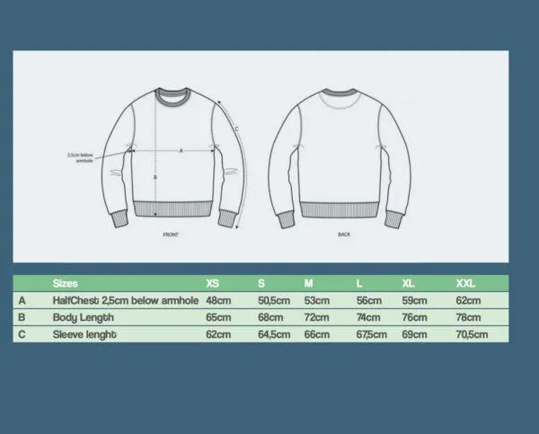päfjes päfjes Radfahren ist schön / Gravel - Fair Wear Unisex Sweater, Grau, – Produktbild 3 von 3
