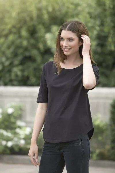 Neutral® - 3FREUNDE Neutral® - 3FREUNDE Frauen T-Shirt Half Sleeve, Schwarz, – Produktbild 2 von 3