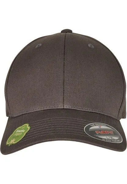 Flexfit Flexfit Organic Cotton Cap Yupoong 6Panel Full 6277OC, Dark grey (dunkelgrau), – Produktbild 2 von 4