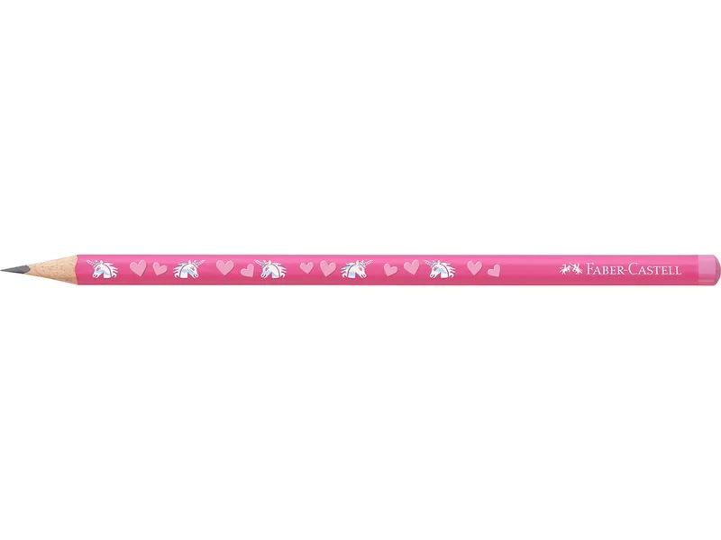 Faber-Castell Faber-Castell Bleistift "Einhorn" HB, pink – Produktbild 1 von 1