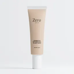 Zero Skin Zero Skin Foundation mit Peptiden, 10 Light Warm - 30 ml, hydratisierend mit Hyaluronsäure & Aloe Vera – Produktbild 1 von 1